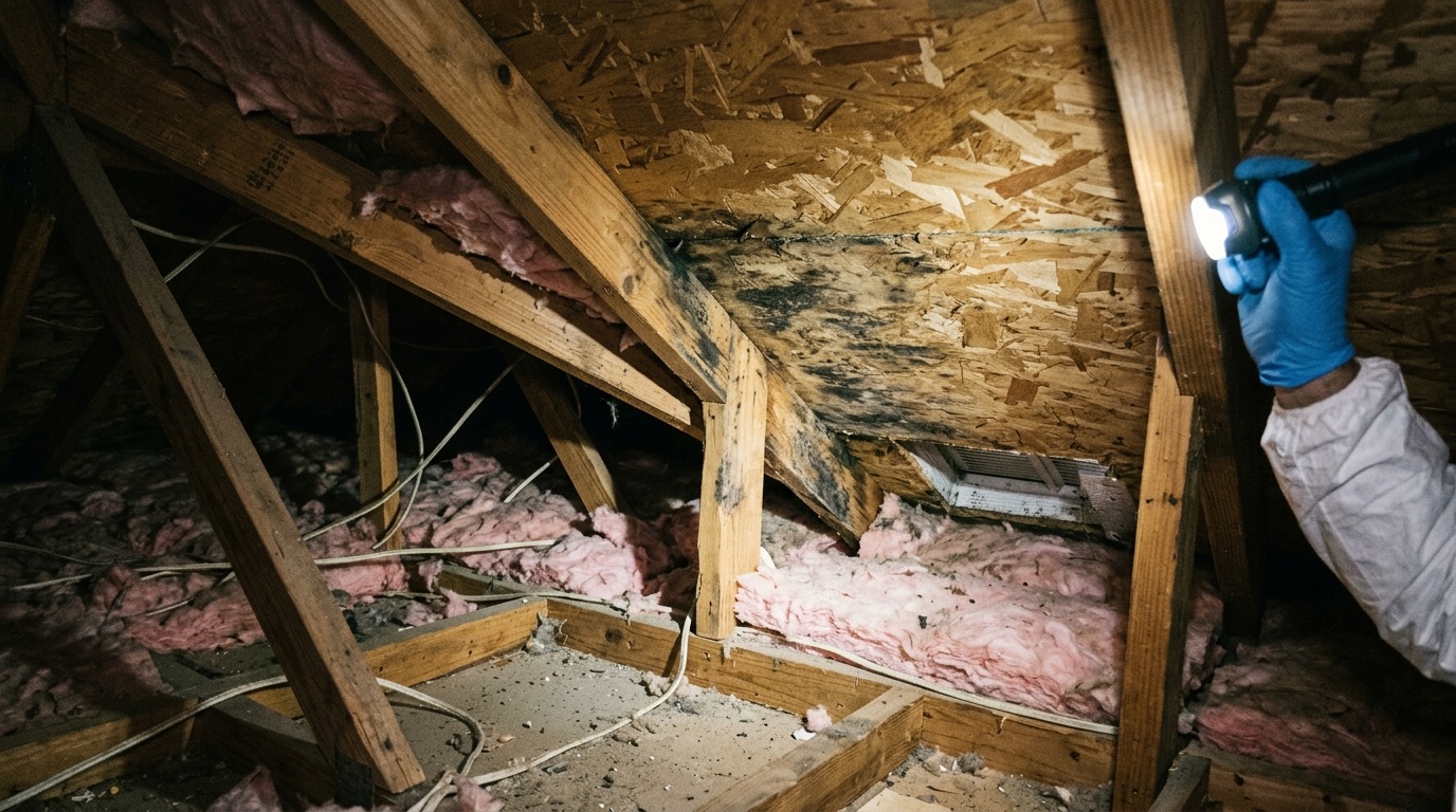 Attic Mold Removal in Austin and Central Texas — Austin Mold Removal